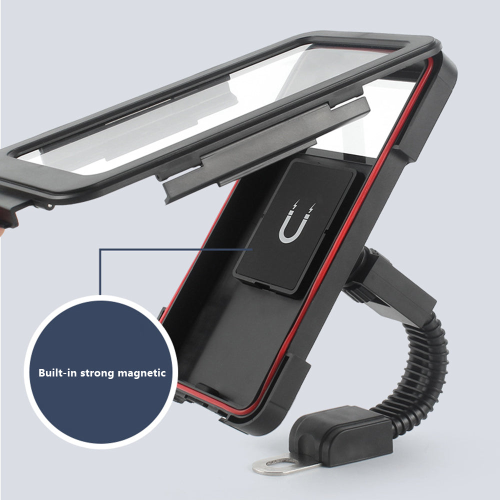 2209 Waterproof Motorcycle Touch Screen Phone Mount Magnetic Plastic Holder Bracket 2209 Waterproof Motorcycle Touch Screen Phone Mount Magnetic Plastic Holder Bracket
